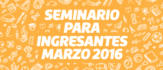 Jornadas Introductorias para Ingresantes 2016