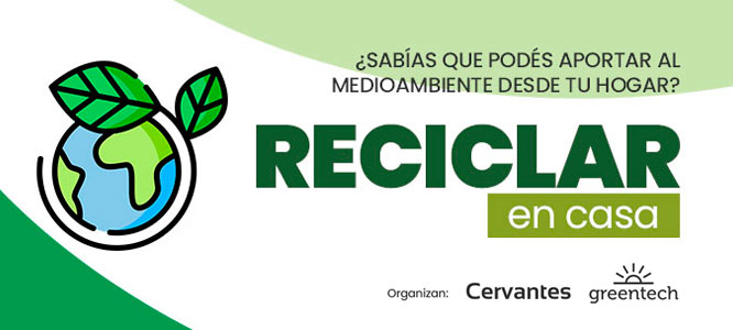 Se viene el evento virtual gratuito Reciclar en Casa