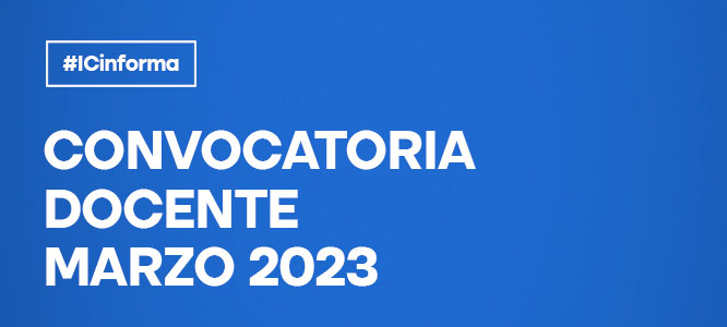 Convocatoria docente para cubrir cátedras en Cervantes